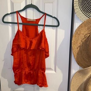 💕Paper Crane | Burnt Coral Top